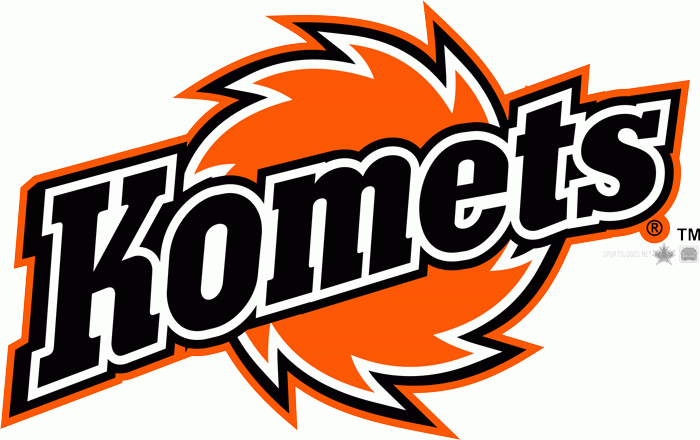 fort wayne komets 2012-pres primary logo iron on heat transfer...